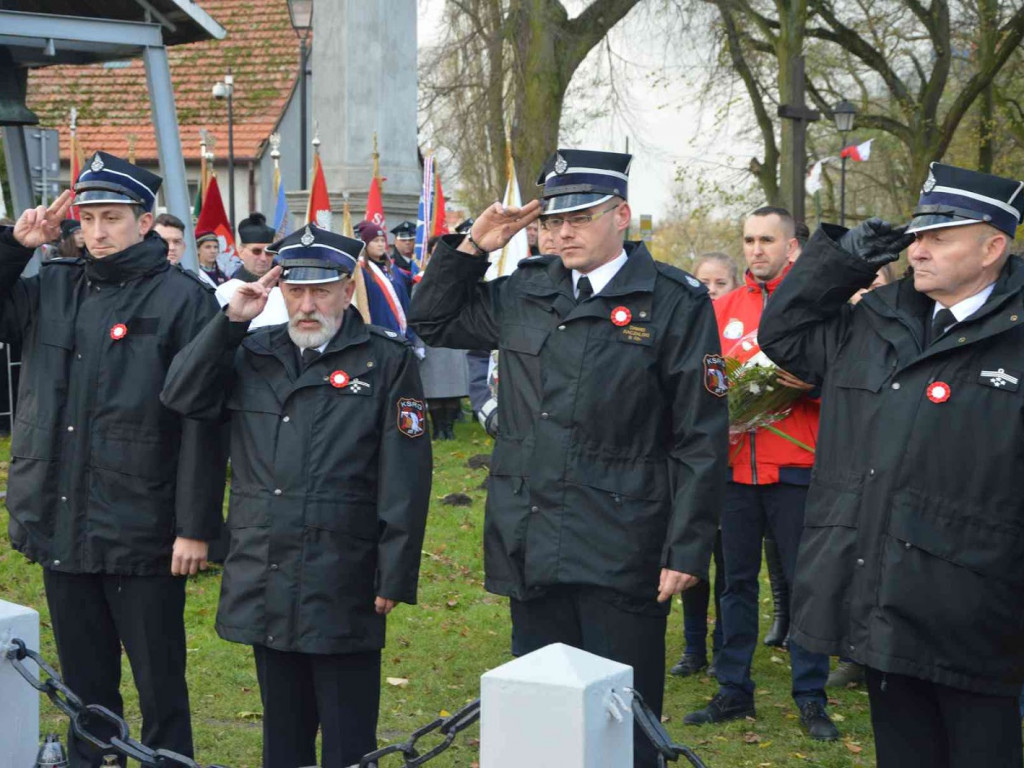 Kruszwiczanie na obchodach Święta Niepodległości. Naszą wolność zwróciło Powstanie Wielkopolskie