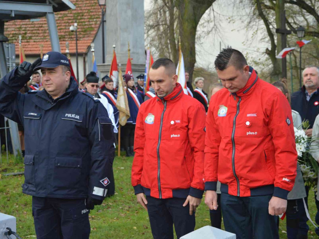 Kruszwiczanie na obchodach Święta Niepodległości. Naszą wolność zwróciło Powstanie Wielkopolskie