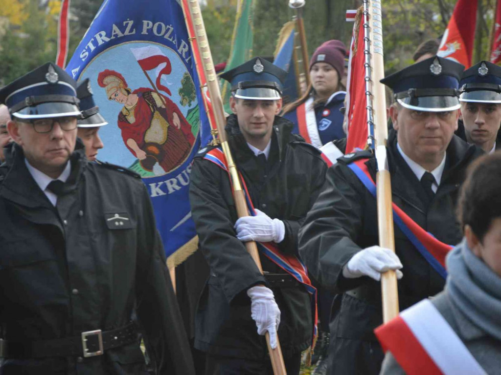 Kruszwiczanie na obchodach Święta Niepodległości. Naszą wolność zwróciło Powstanie Wielkopolskie