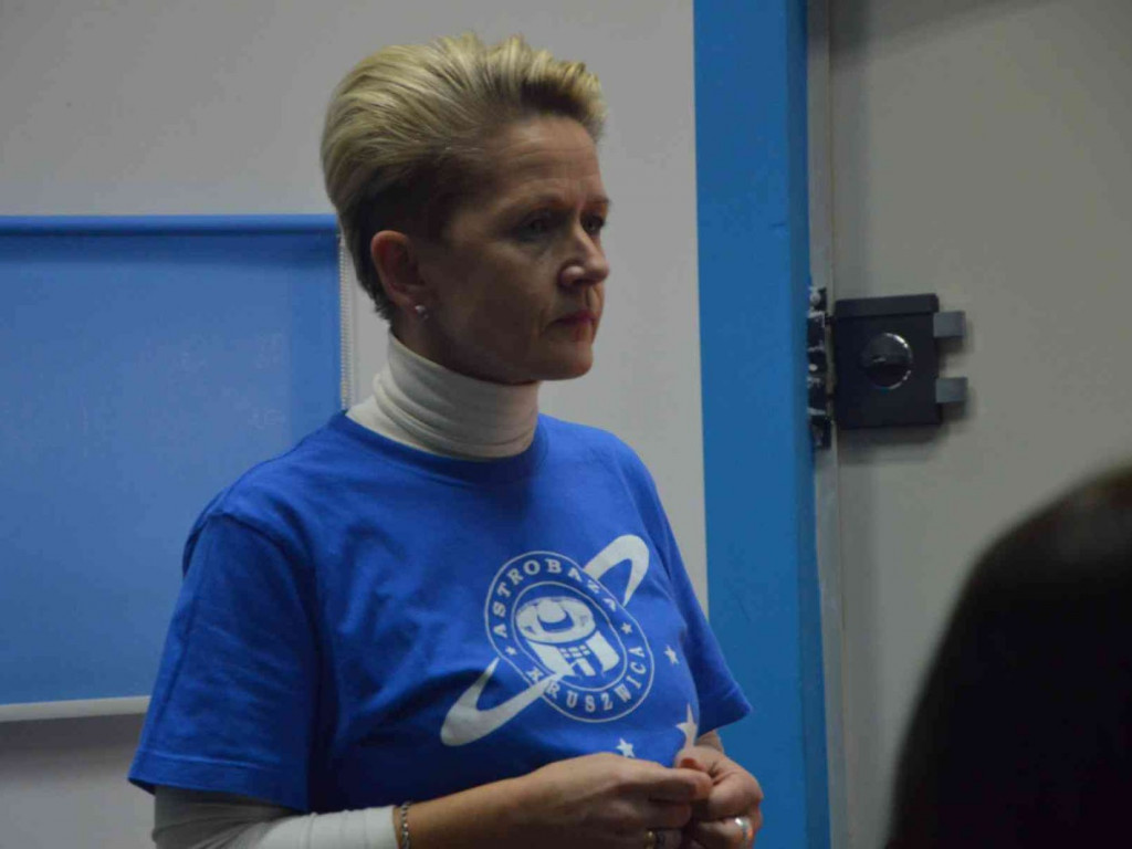 Grupa nauczycieli i popularyzatorów nauk ścisłych odwiedziła kruszwicką astrobazę [FOTO+VIDEO]
