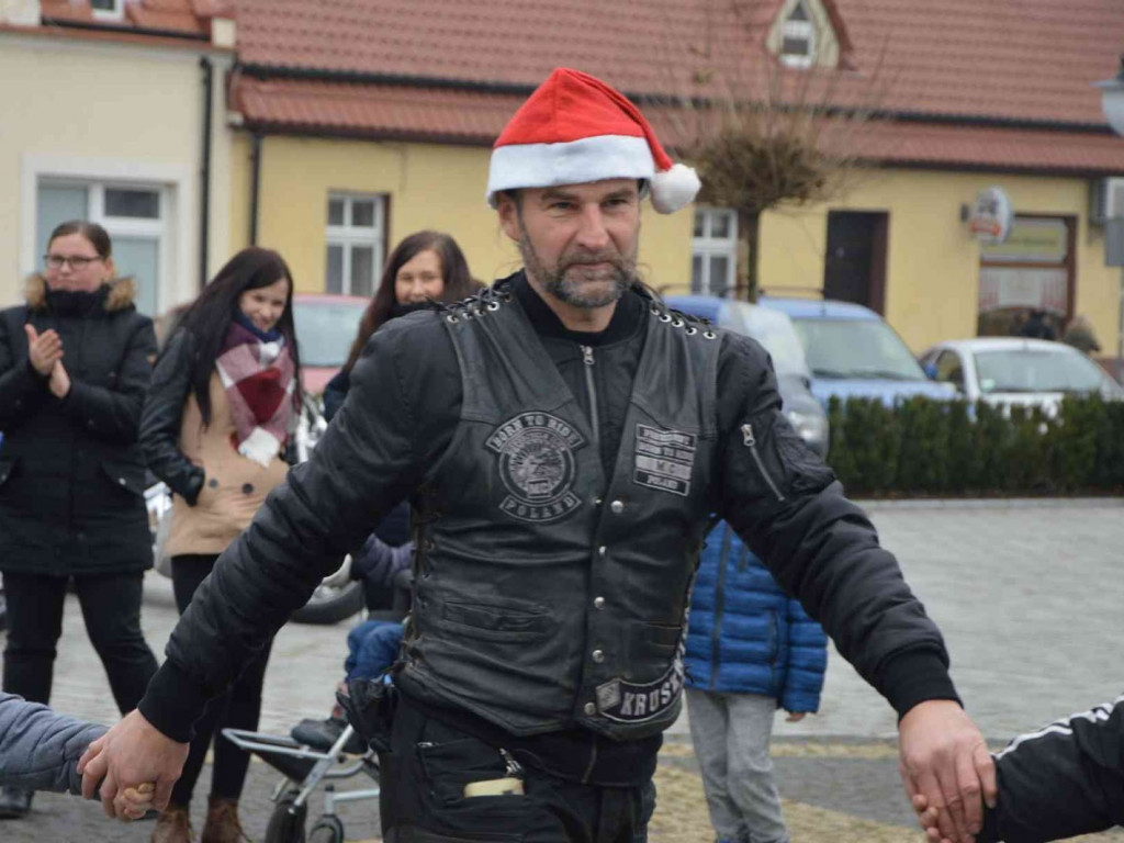 Motomikołaje na kruszwickim rynku. Zobacz blisko 200 zdjęć z wydarzenia [FOTO]