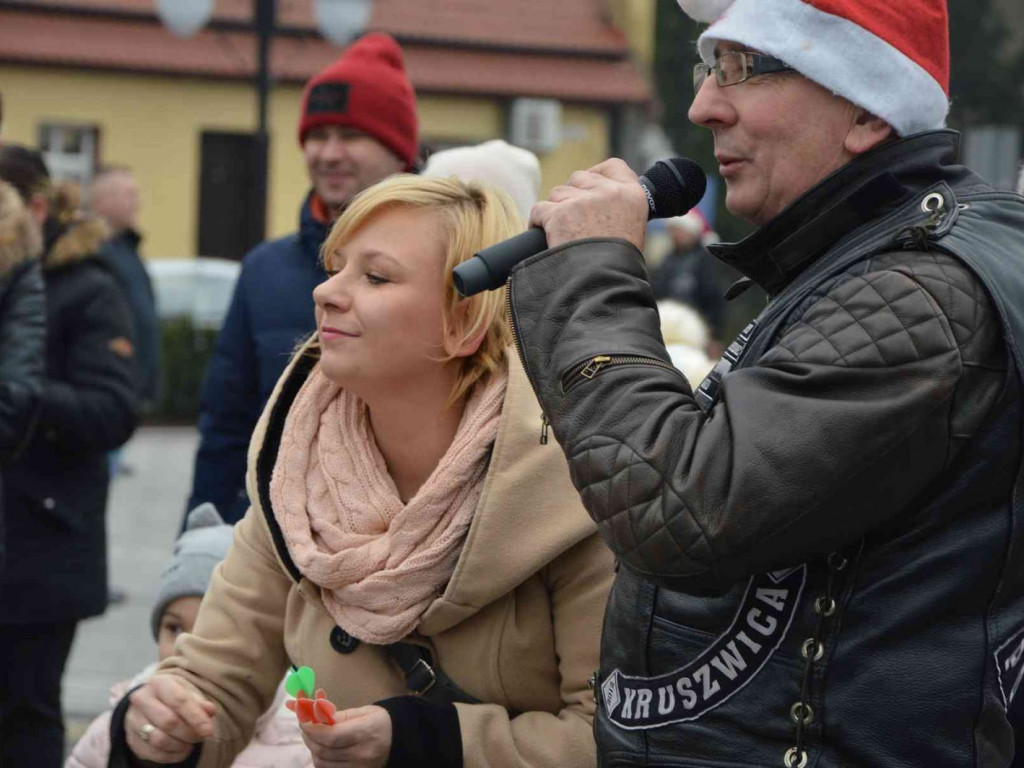 Motomikołaje na kruszwickim rynku. Zobacz blisko 200 zdjęć z wydarzenia [FOTO]