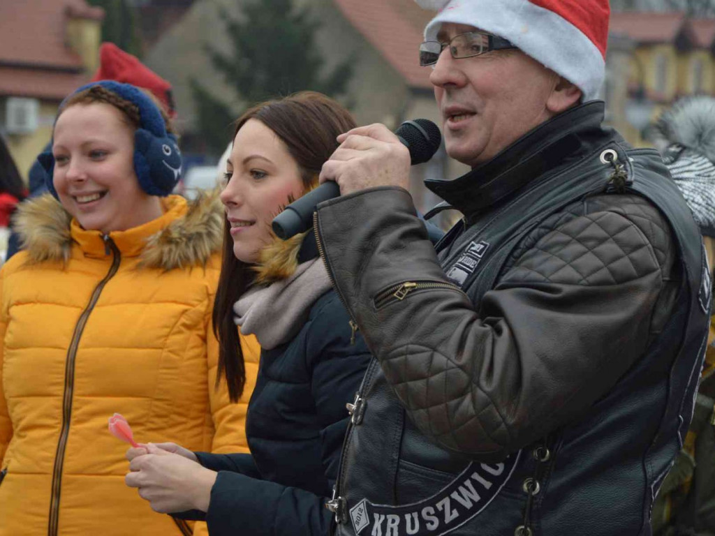 Motomikołaje na kruszwickim rynku. Zobacz blisko 200 zdjęć z wydarzenia [FOTO]