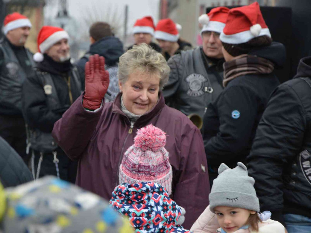Motomikołaje na kruszwickim rynku. Zobacz blisko 200 zdjęć z wydarzenia [FOTO]