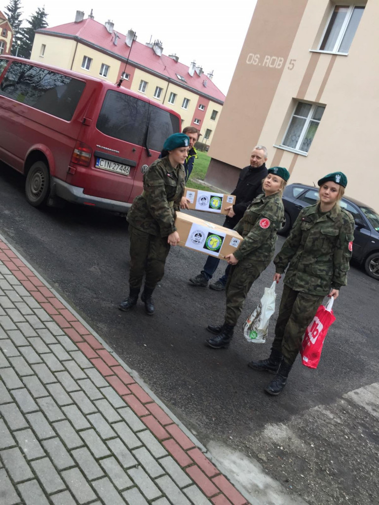 Paczka dla Bohatera. Paczki trafiły do lokalnych bohaterów