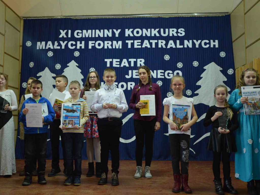 Za nami XI edycja Gminnego Konkursu Małych Form Teatralnych w Polanowicach [FOTO]