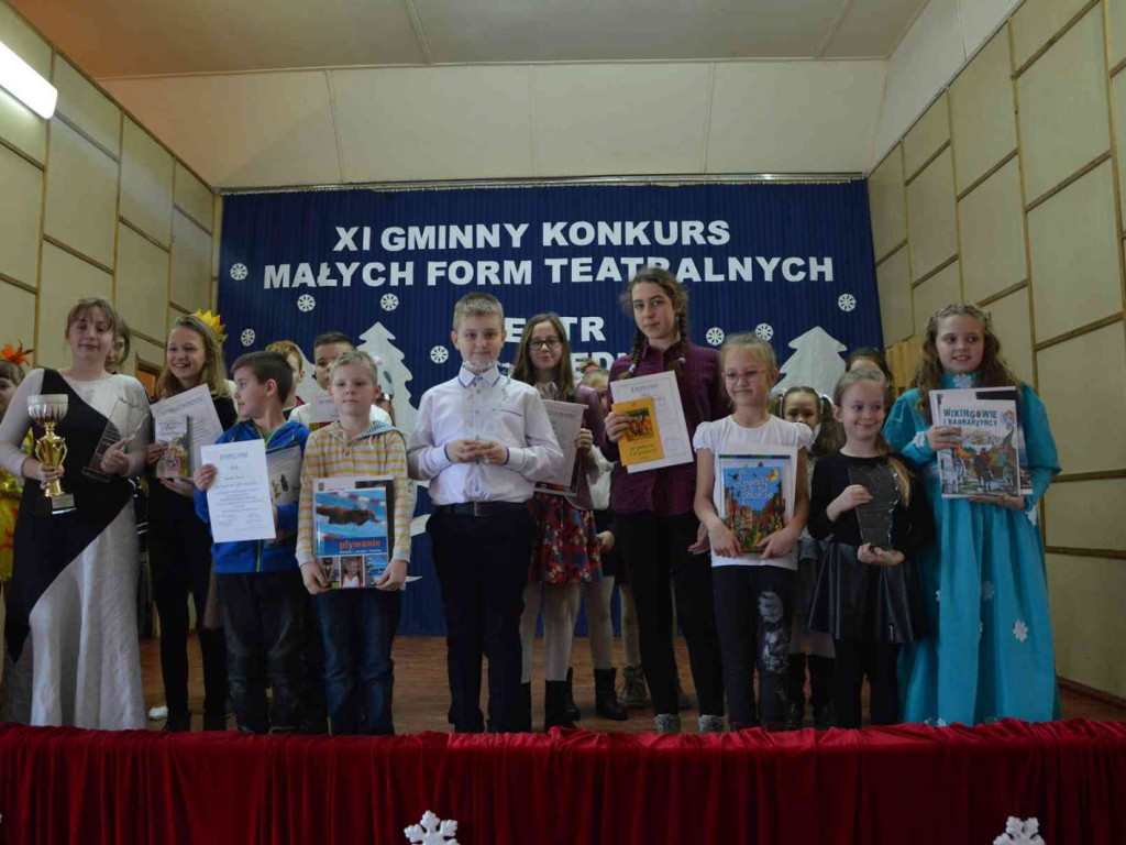 Za nami XI edycja Gminnego Konkursu Małych Form Teatralnych w Polanowicach [FOTO]