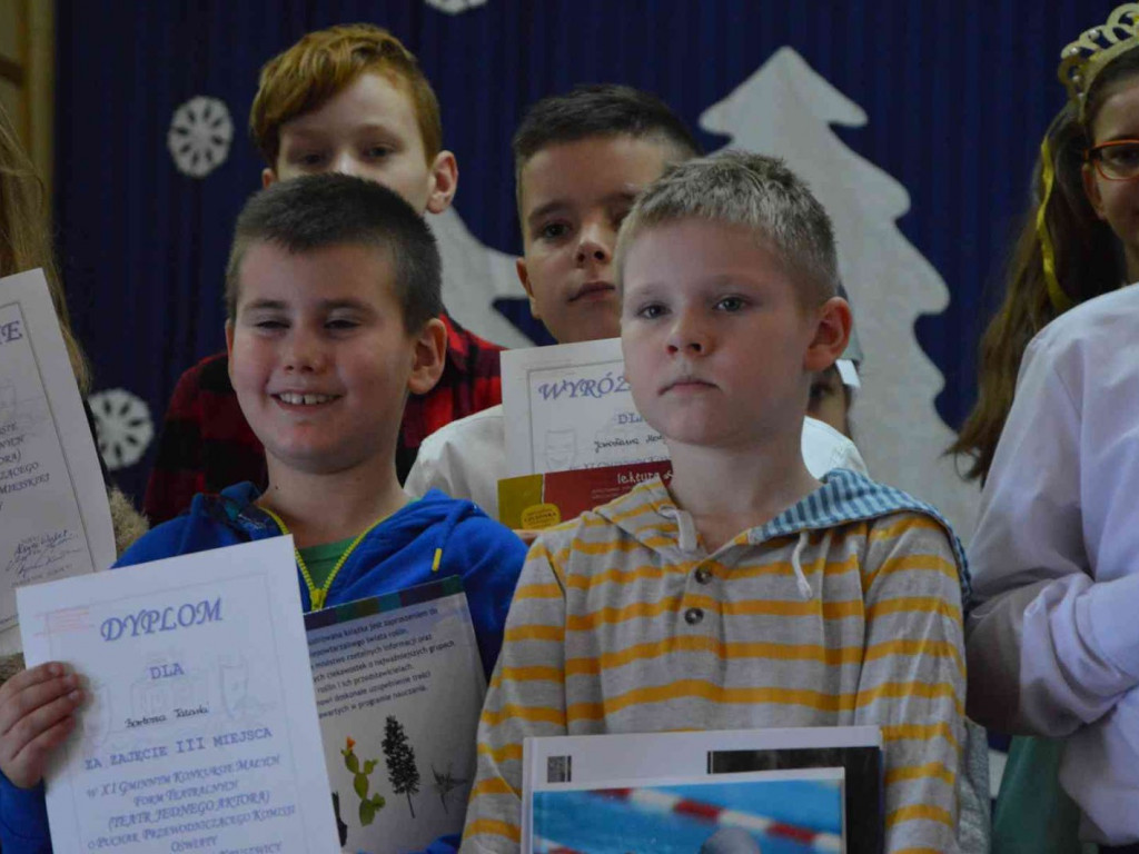 Za nami XI edycja Gminnego Konkursu Małych Form Teatralnych w Polanowicach [FOTO]