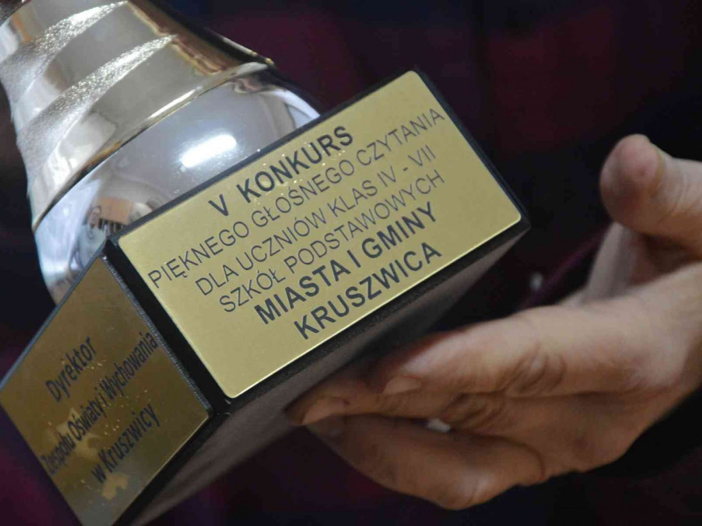 Rusinowo: Pięknie i głośno czytali podczas V edycji Gminnego Konkursu dla szkół podstawowych