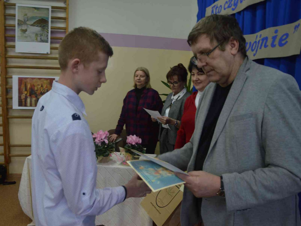 Rusinowo: Pięknie i głośno czytali podczas V edycji Gminnego Konkursu dla szkół podstawowych