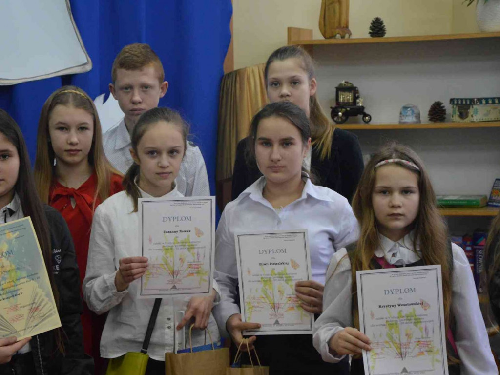Rusinowo: Pięknie i głośno czytali podczas V edycji Gminnego Konkursu dla szkół podstawowych