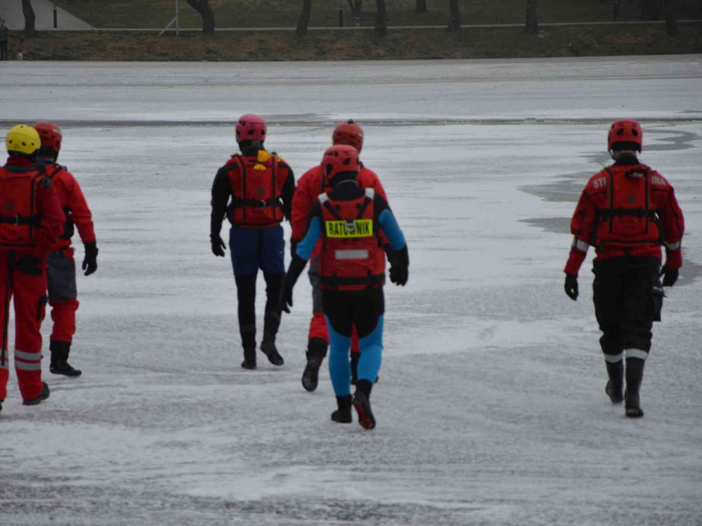 Pokazy ratownictwa lodowego na Gople. Zobacz zdjęcia z wydarzenia