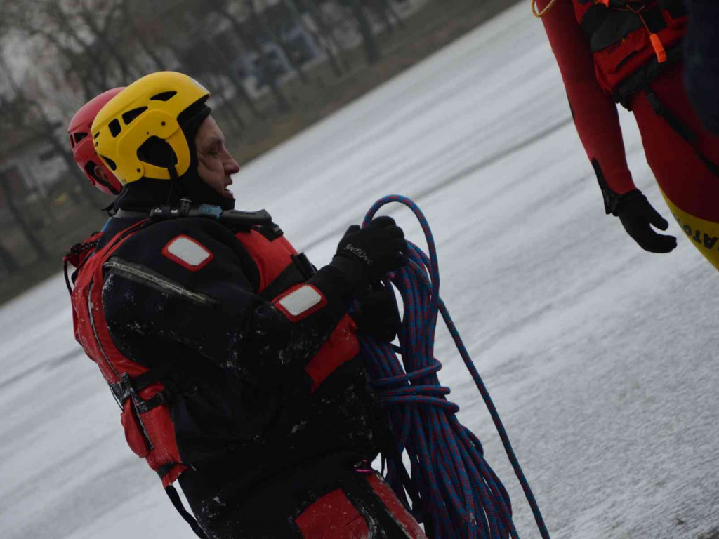 Pokazy ratownictwa lodowego na Gople. Zobacz zdjęcia z wydarzenia