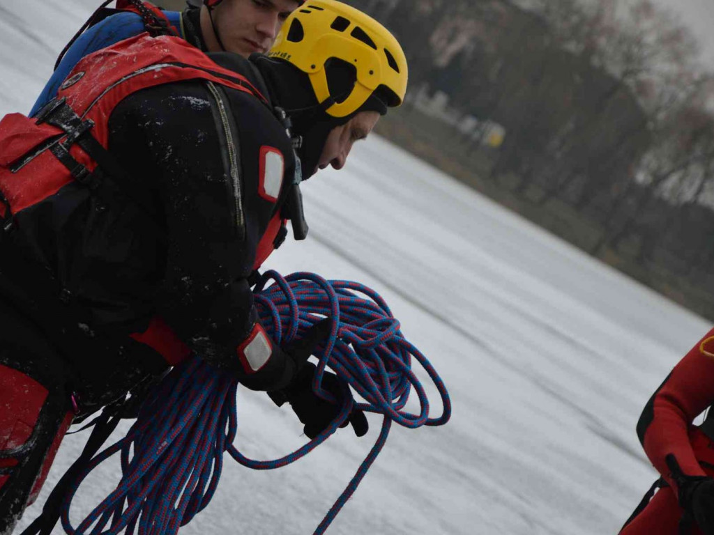Pokazy ratownictwa lodowego na Gople. Zobacz zdjęcia z wydarzenia