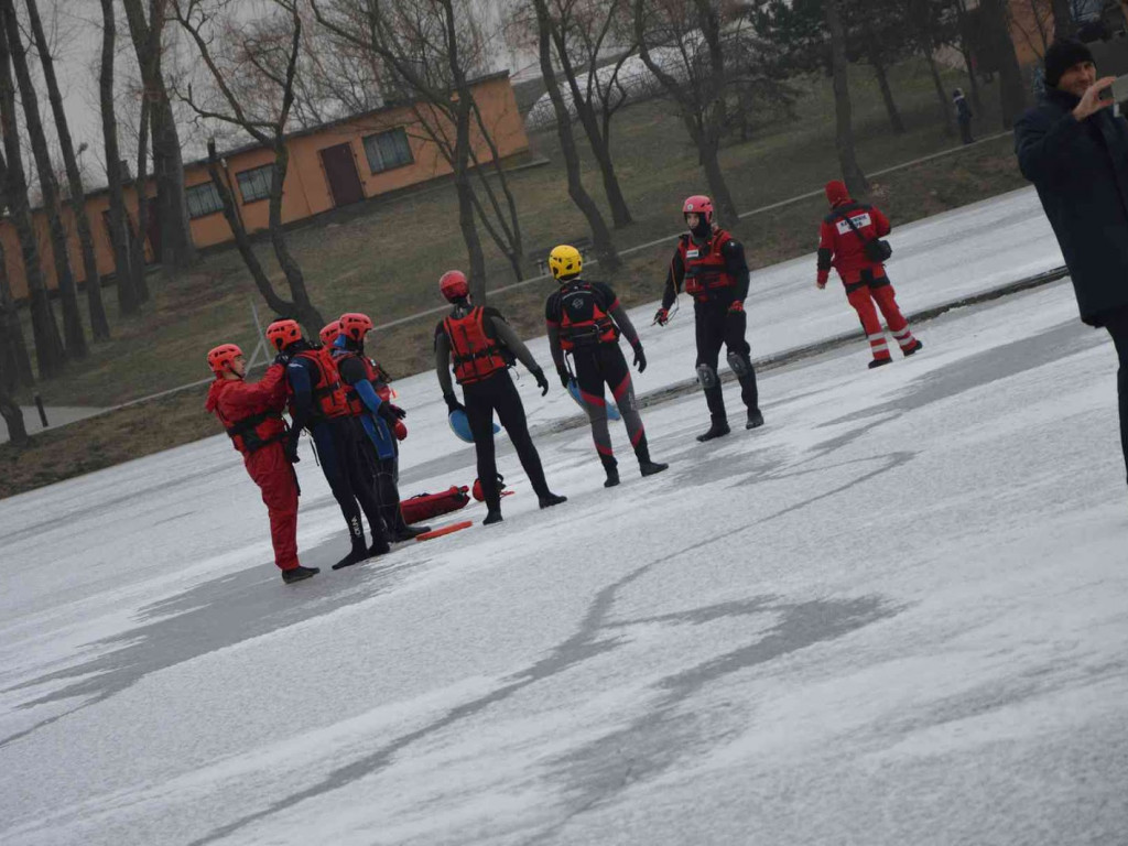 Pokazy ratownictwa lodowego na Gople. Zobacz zdjęcia z wydarzenia
