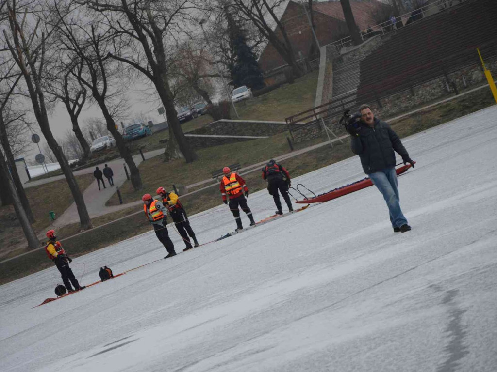 Pokazy ratownictwa lodowego na Gople. Zobacz zdjęcia z wydarzenia