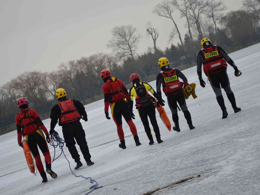 Pokazy ratownictwa lodowego na Gople. Zobacz zdjęcia z wydarzenia
