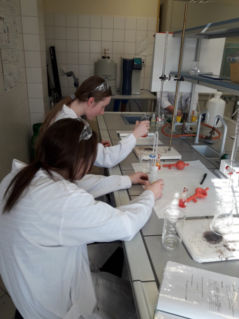 Uczniowie Zespołu Szkół Ogólnokształcących w Kruszwicy wzięli udział w zajęciach laboratoryjnych