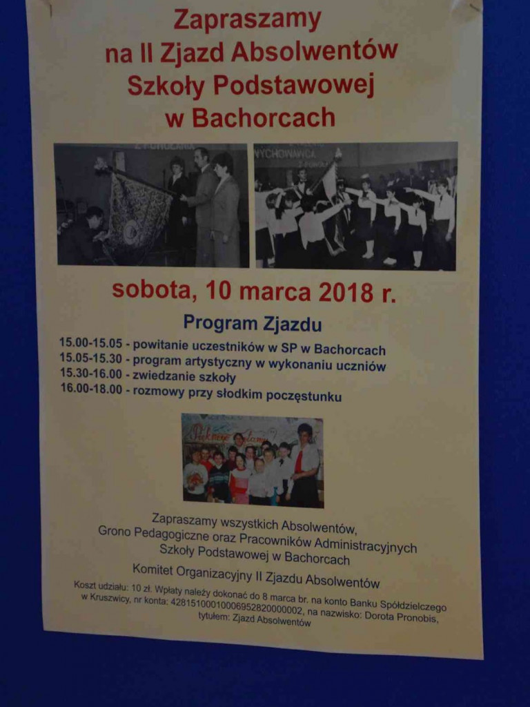 Absolwenci zjechali do Bachorc. Były wspomnienia oraz refleksje. Zobacz zdjęcia [FOTO+VIDEO]