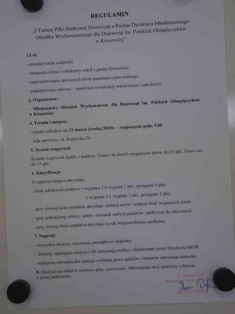 Za nami Turniej o Puchar Dyrektora Młodzieżowego Ośrodka Wychowawczego w Kruszwicy [FOTO]