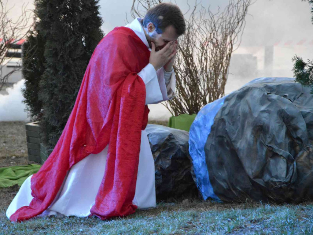 Kujawskie Misterium Męki Pańskiej. Ostatnia wieczerza i wydanie Jezusa [FOTO]