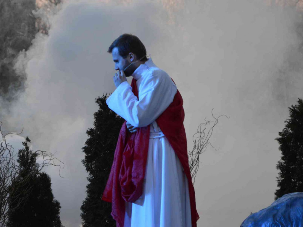 Kujawskie Misterium Męki Pańskiej. Ostatnia wieczerza i wydanie Jezusa [FOTO]