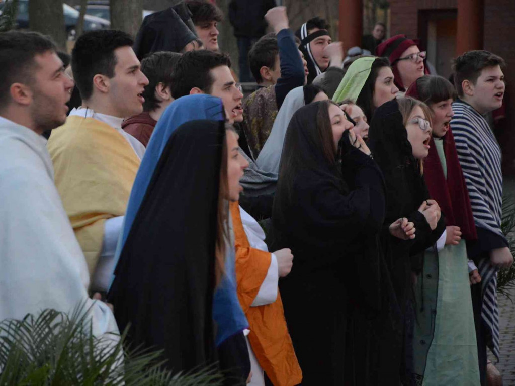 Kujawskie Misterium Męki Pańskiej: Jezus przed Piłatem [FOTO]