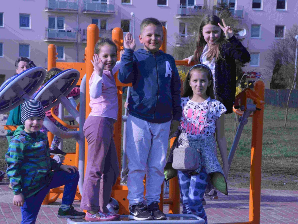 Pozdrowienia dla czytelników naszego serwisu od najmłodszych mieszkańców miasta