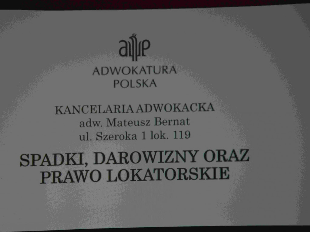 O spadkach i darowiznach z Mateuszem Bernatem z Kancelarii Adwokackiej z Inowrocławia