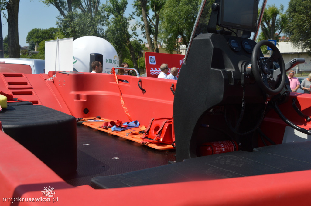 Nowa łódź dla Nadgoplańskiego WOPR