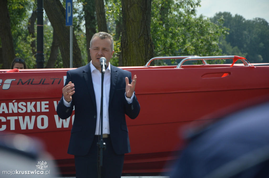 Nowa łódź dla Nadgoplańskiego WOPR