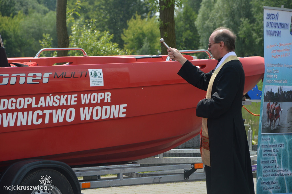 Nowa łódź dla Nadgoplańskiego WOPR