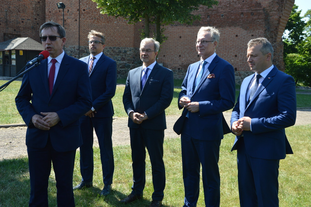 Minister Kwieciński w Kruszwicy