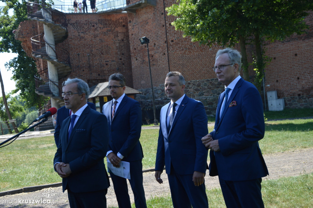 Minister Kwieciński w Kruszwicy