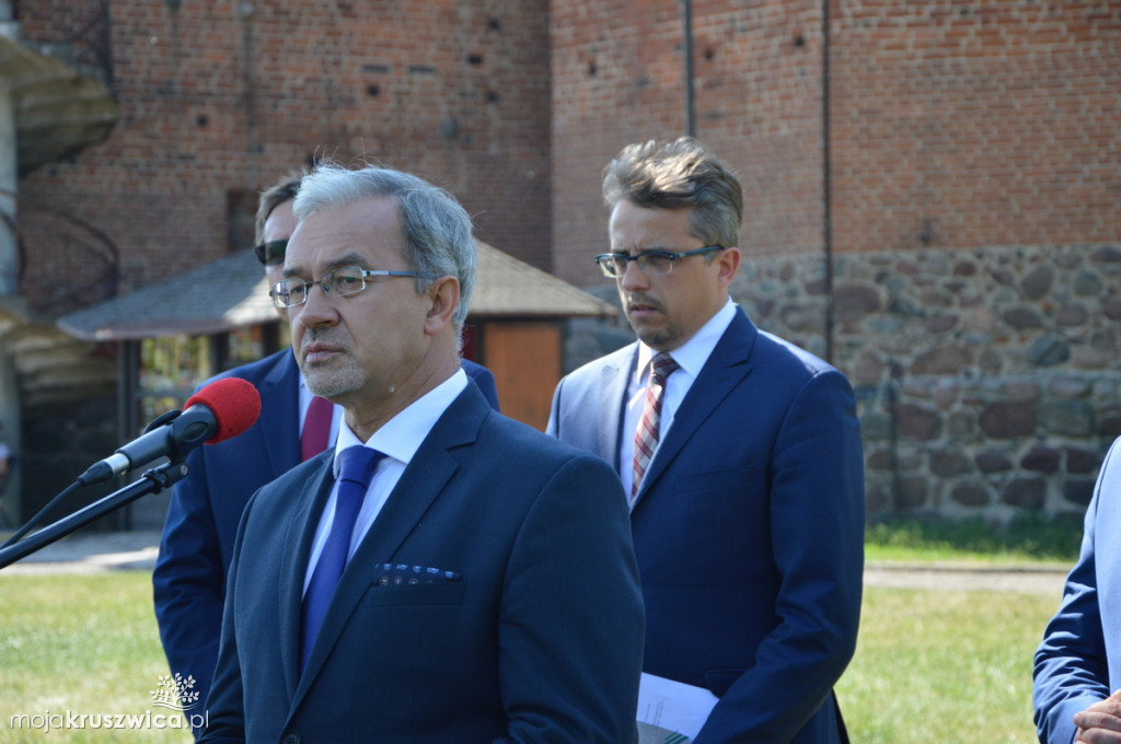 Minister Kwieciński w Kruszwicy