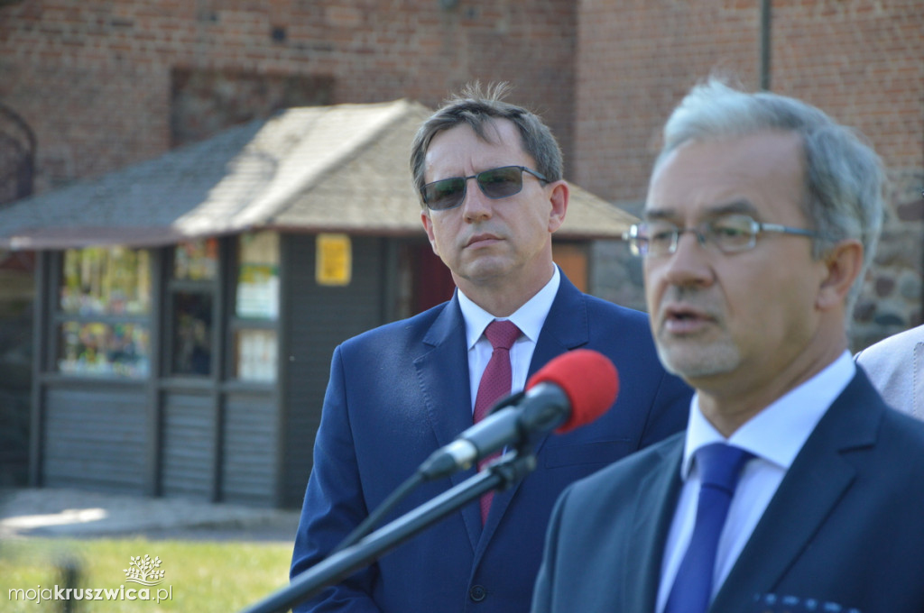 Minister Kwieciński w Kruszwicy