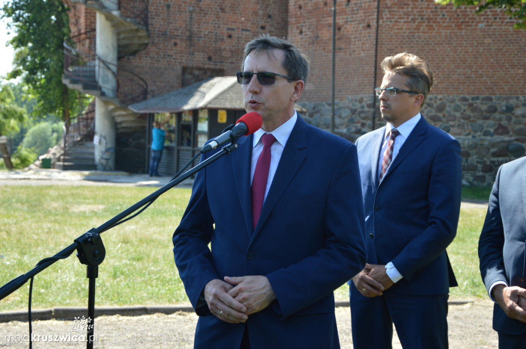 Minister Kwieciński w Kruszwicy