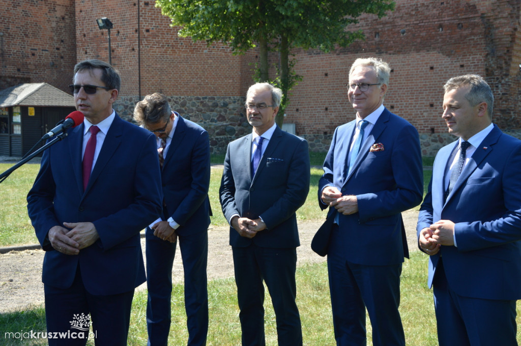 Minister Kwieciński w Kruszwicy