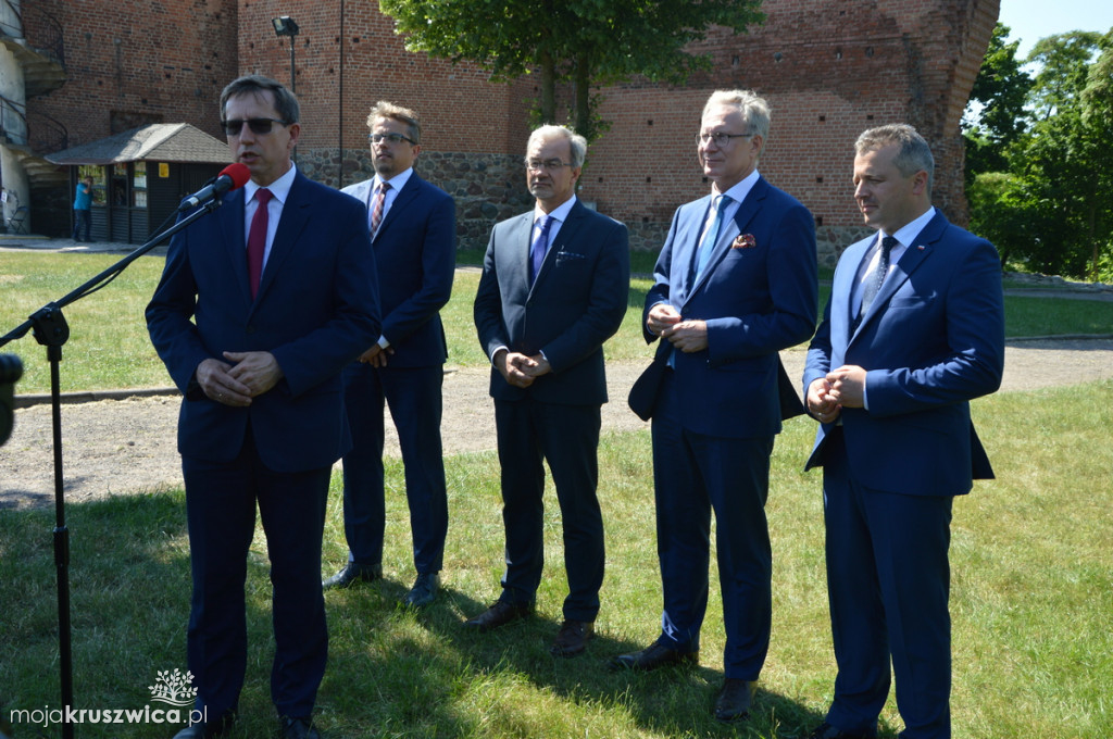 Minister Kwieciński w Kruszwicy