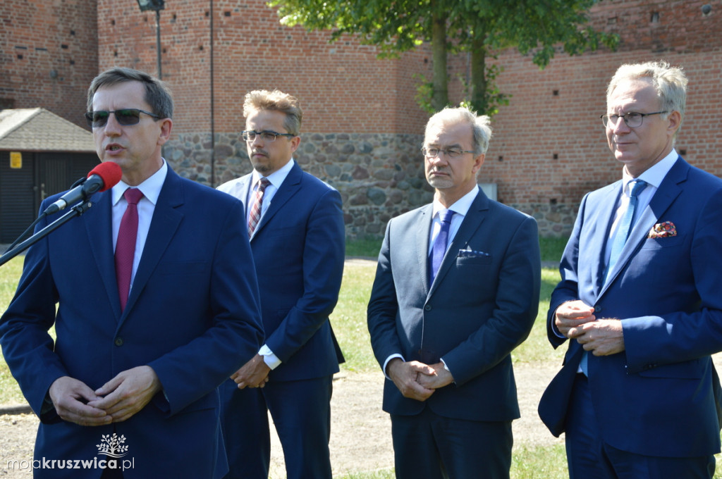 Minister Kwieciński w Kruszwicy