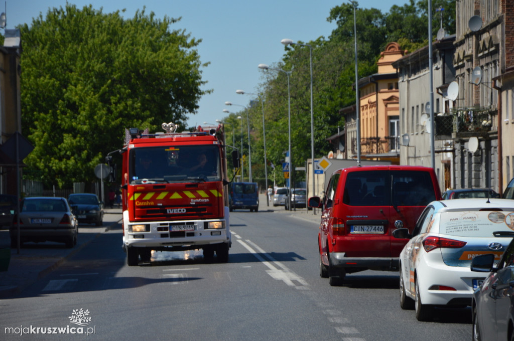 Pożar na prywatnej posesji