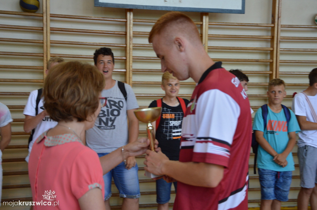 Rozdanie nagród podczas turnieju