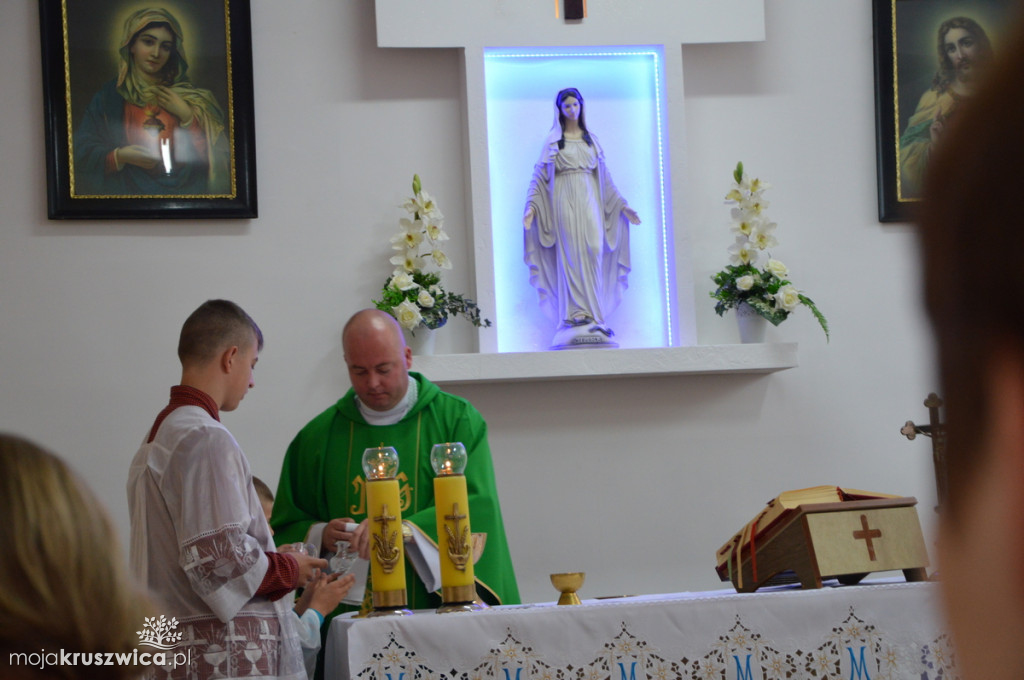 Pożegnanie księdza Łukasza Twarużka