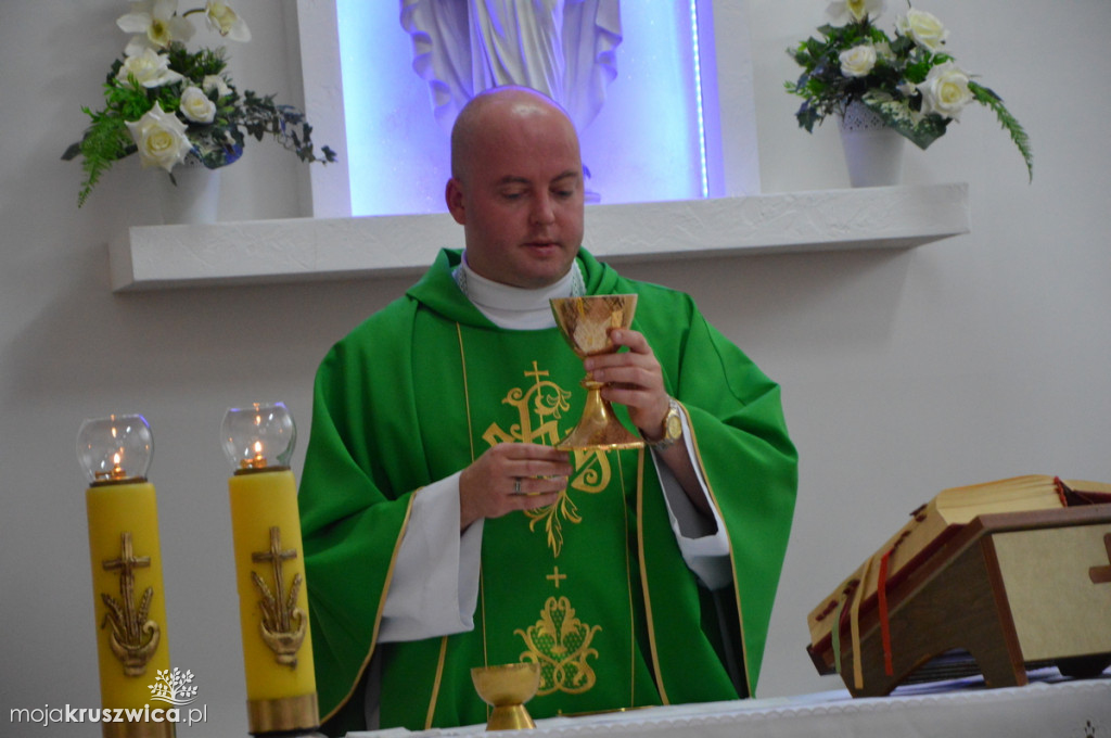 Pożegnanie księdza Łukasza Twarużka