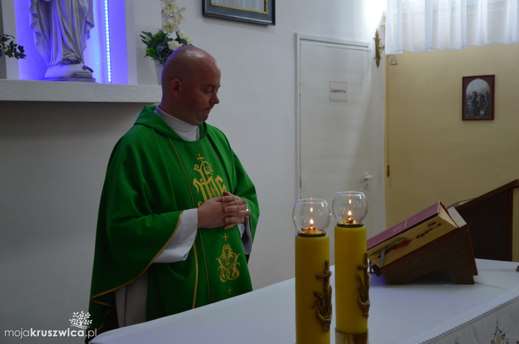 Pożegnanie księdza Łukasza Twarużka