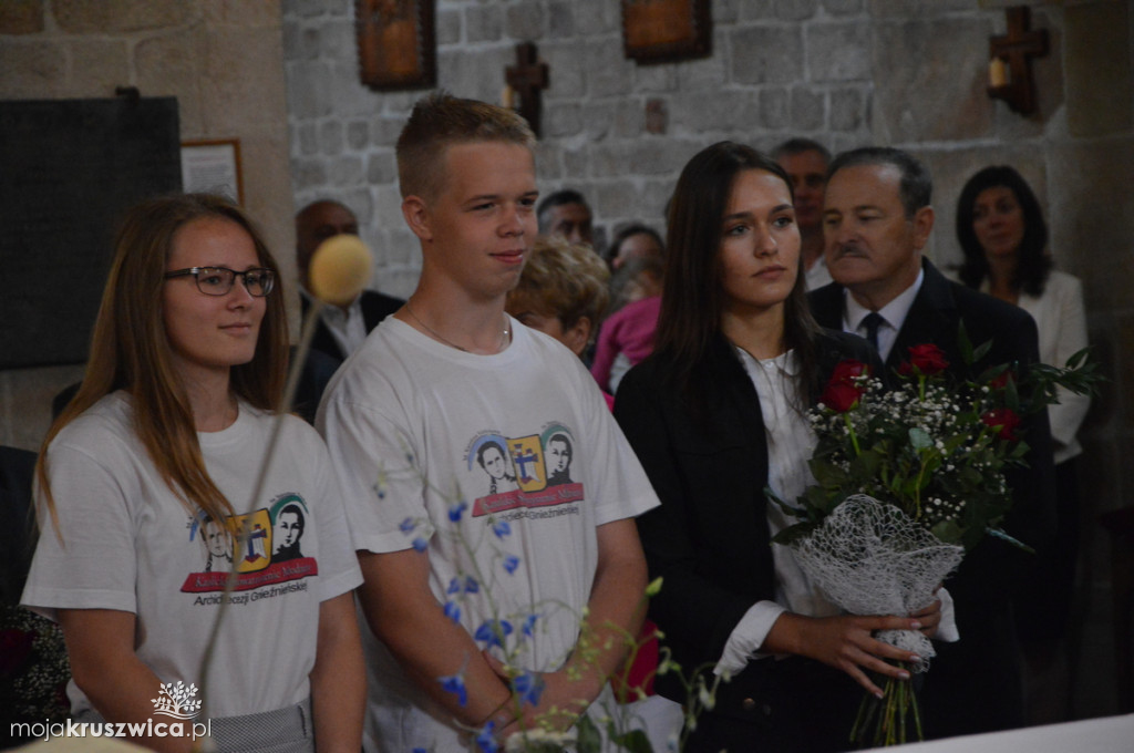 Pożegnanie księdza Łukasza Twarużka