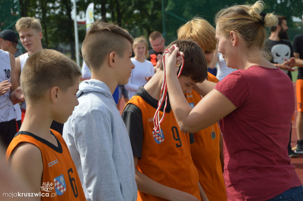 Rozdanie nagród Streetball