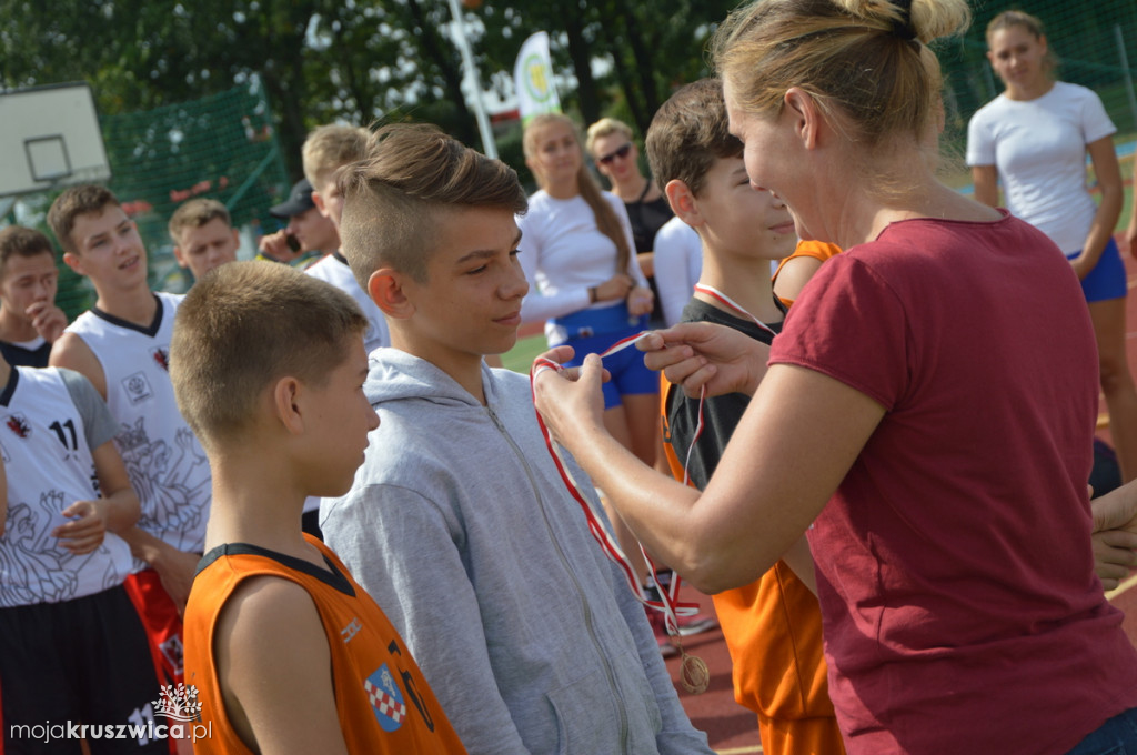 Rozdanie nagród Streetball