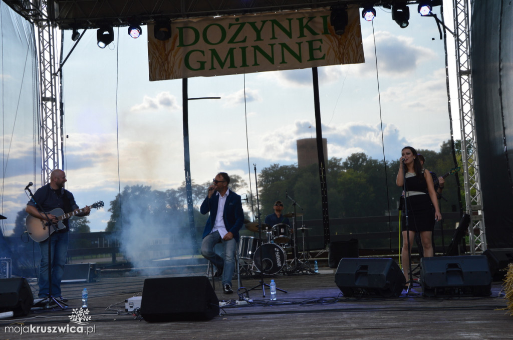 Damian Holecki na dożynkach w Kruszwicy