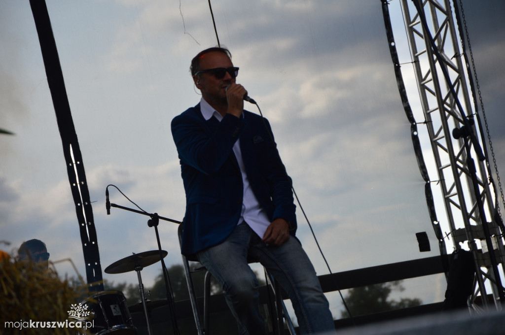 Damian Holecki na dożynkach w Kruszwicy